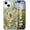 Bee, variant on For iPhone 14/ iPhone 13 Floral Case, Magnetic Cover, Butterfly Dream | Compatible with MagSafe, Cute Aesthetic Vintage Stained Glass Bloom Flowers Design, Slim Fit Soft TPU Shockproof Phone Shell