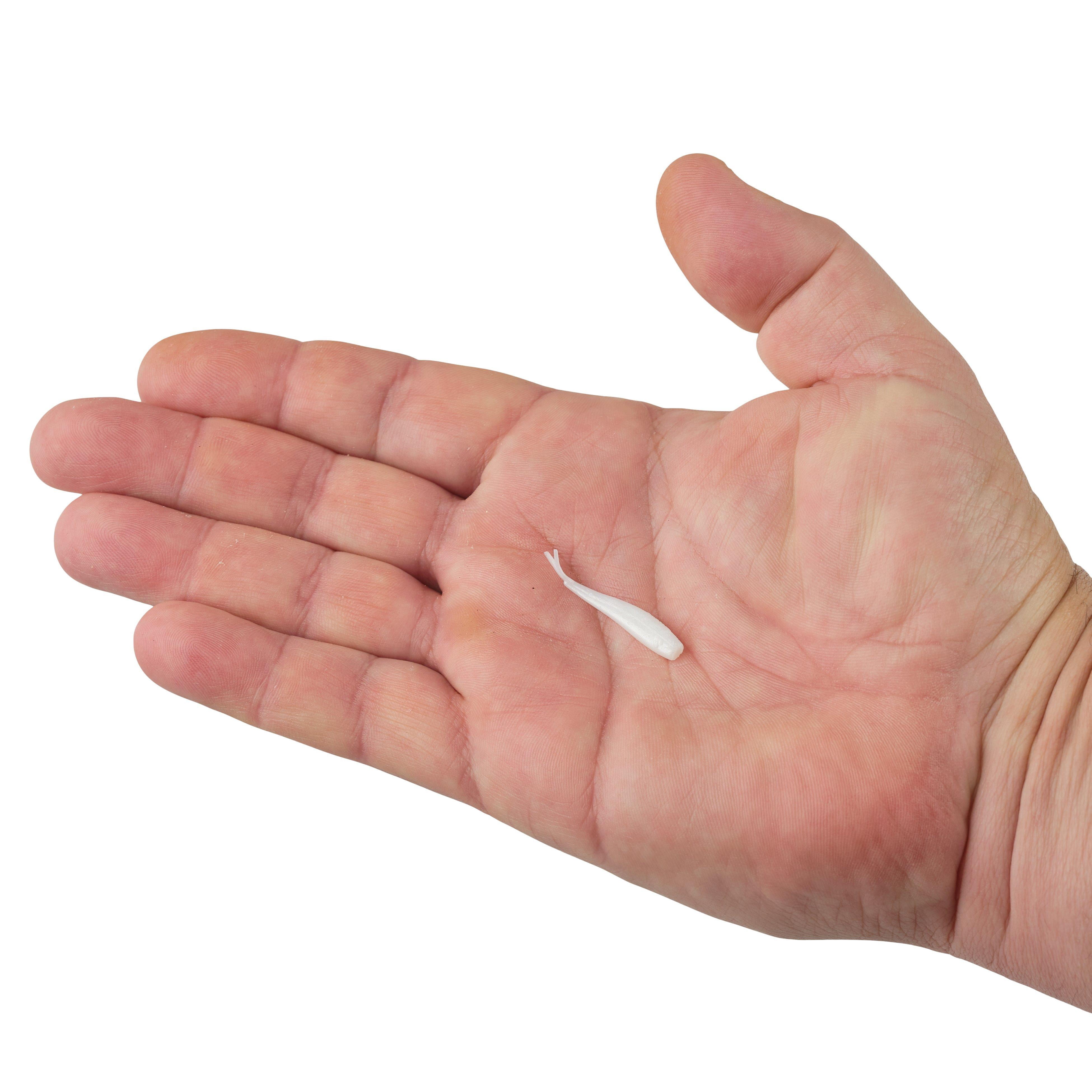 (2 pack) Berkley Gulp!® Minnow Fishing Bait, Pearl White, 1in