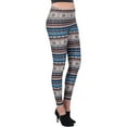 thumbnail image 2 of Women's Glacial Design Full Length Stretchy Leggings, 2 of 5
