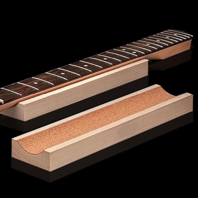 Soporte Guitarra eléctrica acústica Bajo Caul Reposacabezas Soporte Fretwork Luthier Setup