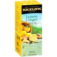 thumbnail image 2 of Bigelow Lemon Ginger Herbal Tea Bags 28-Count Box (Pack of 1) Lemon Ginger Tea Bags Herbal Tea All Natural Gluten Free, 2 of 5