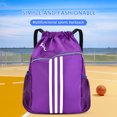 thumbnail image 3 of Bolsa de fitness con cordón Bolsas de gimnasio portátiles Oxford de alta capacidad para deportes al aire libre Hugtrwg Para estrenar, 3 of 8