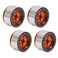 thumbnail image 4 of Metal 4pcs 1.9in RC Rims de la Rueda Mecanizado CNC Mecanizado 1/10 RC Beadlock Wheel Buld para axial SCX10 90046 AXI 03007 REDCAT MST, 4 of 7