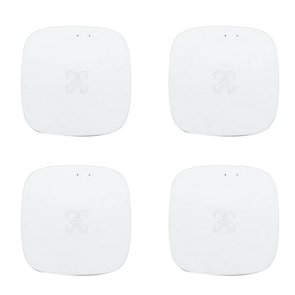 4X Tuya WiFi MmWave Human Presence Sensor with Luminance MicroWave Radar Detection PIR Motion Sensor Wall Mount