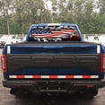 thumbnail image 4 of Rear Window Graphic Decal For SUV jeep PICK-UP TRUCK  P469 American Flag PERFORATED VINYL TINT Sticker Window Tint, 4 of 5
