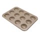 thumbnail image 5 of Bandejas Para Galletas De 12 Cavidades, Bandeja Para Hornear Magdalenas, Multifuncional, Antiadherente, Eficiente, Limpieza Sencilla Para Reuniones Familiares, 5 of 7