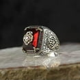 thumbnail image 4 of K-KED 925 Silver Women Men Rings Cubic Zirconia Wedding Party Delicate Jewelry Gifts Size 6-13-12-#1, 4 of 9