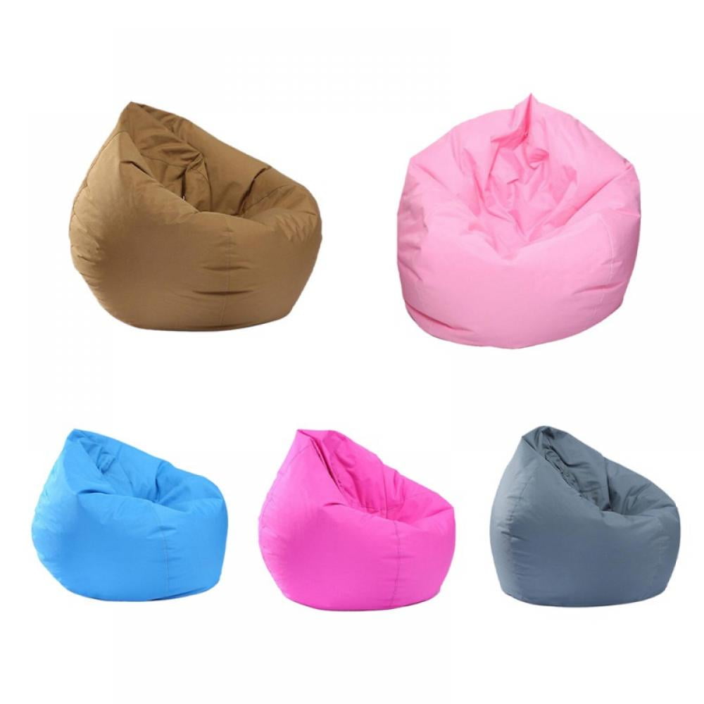 Bean Bag Chairs for Kids and Adults in Multiple Colors: Large Foam-Unfilled Furniture - Machine Washable Oxford Covers, Plush Ultra Soft Beanbag Drop-shaped Sofa for Kid Bedroom Decor (Unfilled)