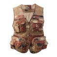 thumbnail image 2 of Chaqueta de secado rápido para hombre con múltiples bolsillos, pesca, senderismo, malla, chaleco, fotografía 2XL Soledad Chaleco de malla para hombre, 2 of 8