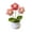 C, variant on Opvise Handmade Crochet Faux Potted Flower, Yarn Crafted Tabletop Decor, Reusable Home Decoration Gift, Vibrant Artificial Plants for Shelf, Desk, Bedroom (Approx. 5.5" Height)