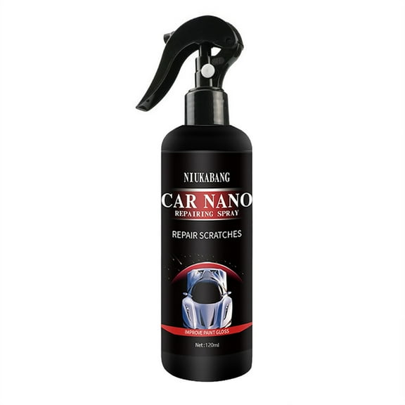 9H Ceramic Car Coating Spray 120ml - Professional Grade Hydrophobic Glass Coating Sealant Protection - 3 Year UV Protection Anti-Scratch Mirror Finish Car Polish with Application Kit