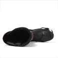 thumbnail image 3 of Zeozoom Botas De Equitación Para Motocicleta, Botas De Cuero Para Mujeres Y Hombres, Protección Antideslizante, Deportes De Carreras (Negro, Hombres Adultos, 11 Numéricos, Sistema De Tallas De Calzado, 3 of 5