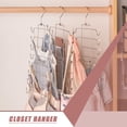 thumbnail image 4 of FOMIYES Assorted Color Multilayer Hanger Sturdy Iron-Chromed Wardrobe Organizer, 4 of 8
