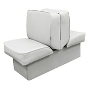 Wise 8WD707P-1-710 Deluxe Series Lounge Seat, White