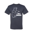 thumbnail image 2 of Wild Bobby I'm A Hugger Funny Big Bear Hug Men Tee, 2 of 6