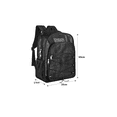 thumbnail image 3 of Impermeable Mochila De Viaje De Malla Pesada NEGRO, 3 of 5