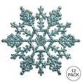thumbnail image 2 of Vickerman M101632 Flocon de Neige Pailleté Bleu Bébé 8 Po. 12-Pvc Bx, 2 of 2