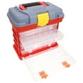 thumbnail image 5 of WEAVILUX portable parts storage box Parts Organizer Box Plastic Parts Container Simple Design 1Pcs, 5 of 8
