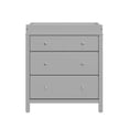 thumbnail image 4 of Storkcraft Horizon 3 Drawer Chest with Infant Changing Topper, Pebble Gray, 4 of 15