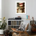 thumbnail image 4 of Art.com Statue of Liberty and American Flag Photographic Print by Joseph Sohm, White Frame Wall Art, 32" x 40", 4 of 5