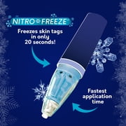 Compound W Nitrofreeze Skin Tag Remover, FDA Approved with 1 Skin Tag Remover Pen, 4 Replacement Tips, and 6 SkinShields, 5 Treatments