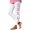 White, variant on Stamzod Leggings for Women Fall Clothes Fashion Bow Printed Soft Yoga Pants High Waisted Workout Leggings