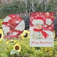 thumbnail image 2 of SKYSONIC Snowman Background Double-Sided Printed Garden House Sports Flag-12x18(in)-Polyester Decorative Flags for Courtyard Garden Flowerpot, 2 of 6