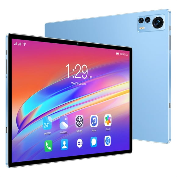EGNMCR 10.1 Inch 2.5D 8Core 4G + 32G Android 10.0 Sim Camera Phone Pad Wifi GPS Phablet Tablet PC US Plug Phablet Tablet