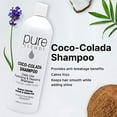 thumbnail image 3 of Pure Blends Coco-Colada Shampoo | Daily Use Hydrating Shampoo| Neutral-No Color Shampoo For In Between Color Depositing Washes | Balances Color & Repairs Dry, Damaged Hair | 33.8 Oz., 3 of 6