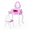 Pink:#2, variant on ENYOPRO Vanity Sets for Girls, Vanity Play Set with Drawers, Dressing Table Dresser Wooden Toy Makeup Vanity Table & Stool with 3 Foldable Mirror, Pink
