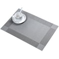 thumbnail image 5 of Mantel individual ecológico Marco de fotos diagonal Mantel individual occidental de PVC Estilo japonés Estilo europeo Alfombrilla de aislamiento térmico Alfombrilla para mesa de comedor Alfombrilla, 5 of 5
