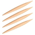thumbnail image 3 of MasteelfCA 4 Pcs Rouleau à Pâte en Bois Outil de Cuisson, 3 of 9
