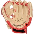 thumbnail image 3 of Guante de Béisbol Rawlings J. Peña 24 cm RHT Camel/Rojo, 3 of 5