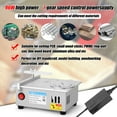 thumbnail image 4 of Graflsoa Compact Aluminum Alloy Mini Table Saw with 7-Speed Control, Angle Guide, and Blade Lift for Precision DIY Cutting – 96W High Power, 110V (S-3 Premium), 4 of 6