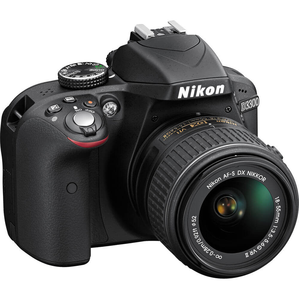 Nikon D3300 Digital SLR with 24.2 Megapixels and 18-55mm Lens Included (Available in multiple colors) - image 3 of 6