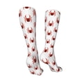 thumbnail image 3 of Xecao Spiders Insects Print Calf Socks Seamless Toe, Knee High Long Socks, Sports Socks Trouser Socks for Women and Men-One Size, 3 of 8