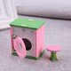 thumbnail image 4 of Juguetes Rompecabezas Muebles de madera en miniatura para habitación de niños juguete de, 4 of 8
