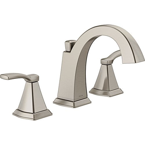 Delta 35768LF Flynn 2-Handle Widespread Bathroom Sink Faucet in Chrome