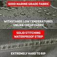 thumbnail image 2 of Waterproof UV-Resistant Heavy-Duty Tractor Cover for Ride-On Mower, 170x61x117cm Outdoor Protection, 2 of 5