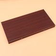 thumbnail image 3 of KAKOWELY single layer book shelf Bookshelf Single-layer Wall Mounted Rack Magazine Rack Background Wall Decorative Single-board Rack (Teak)15.75"X7.87"X0.98", 3 of 5