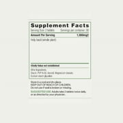 AKSHAR AYURVEDA Holy Basil Tablets Adrenal Wellness Supplement for Men and Women, 60 Count