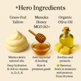 thumbnail image 2 of Bálsamo para la piel Azmera Beauty, 100% miel de manuka y sebo de res alimentados con pasto, 2 of 8
