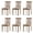 Light Brown, variant on Wooden Windsor Dining Chairs Set of 2,for Kitchen,Dining Room, Black