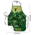 thumbnail image 5 of The Legend of Zelda Kitchen Cooking Aprons Adjustable Waterproof Apron Bib Apron with 2 Pockets for Men Women Chef, 5 of 8
