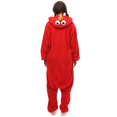 thumbnail image 3 of Pijama ROYAL WIND unisex con forma de animal para adulto, color rojo navideño, 3 of 6