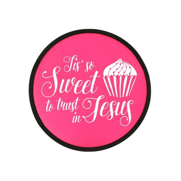 Swanson Christian Supply  Tis So Sweet Hand Fan, Pink - Pack of 6