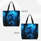 thumbnail image 2 of Easygdp Wolf Bolsa Tote para Mujer, Bolso de Hombro para Trabajo, Playa, Viajes, Compras y Supermercado, 2 of 5