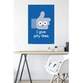 thumbnail image 4 of DaVid Olenick - I Give Pity Likes Wall Poster, 22.375" x 34", 4 of 4