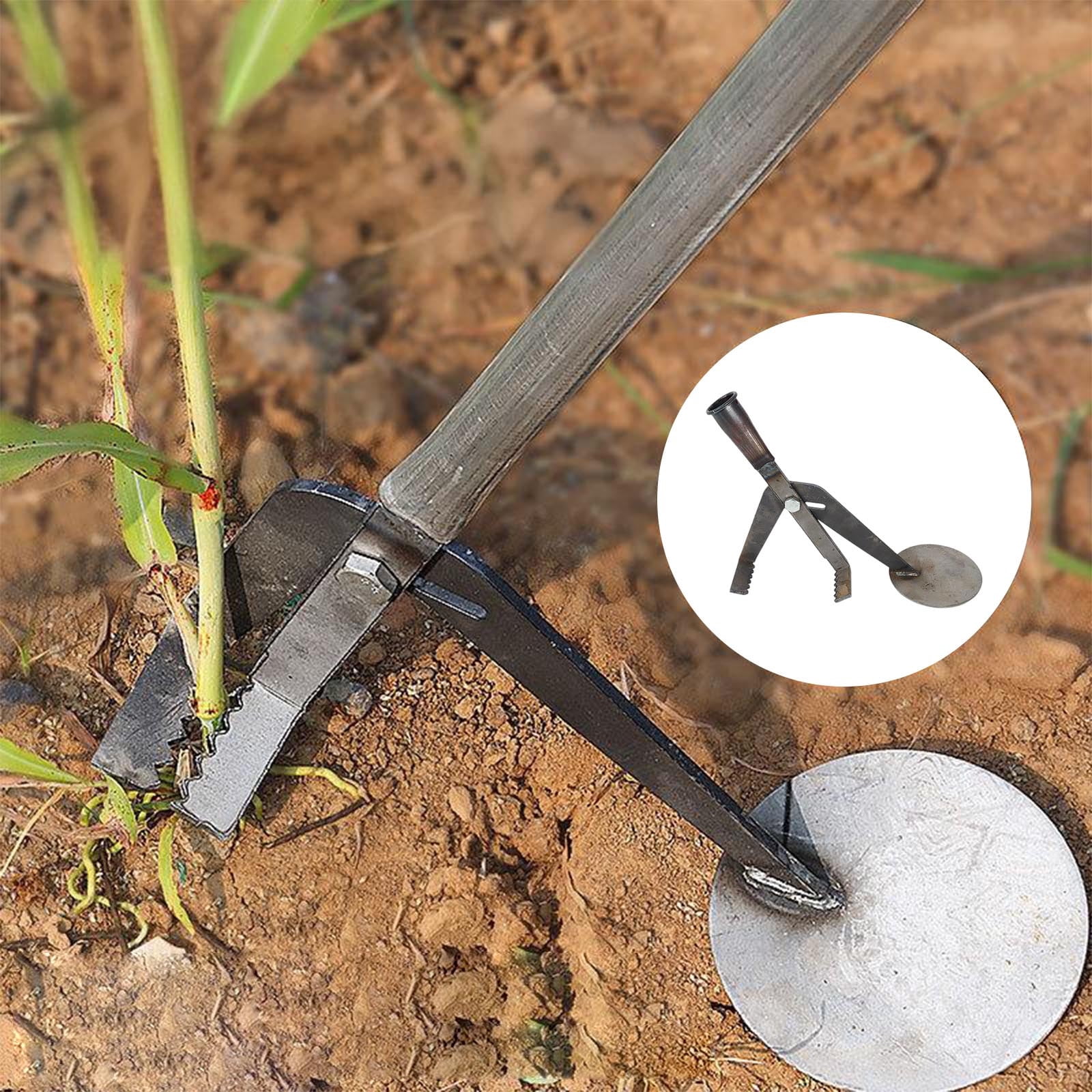 Adjustable Pull Rod Tool Multi Functional Control Handle, Heavy Duty Agricultural Tool for Gardening Farming Yard Maintenance Use