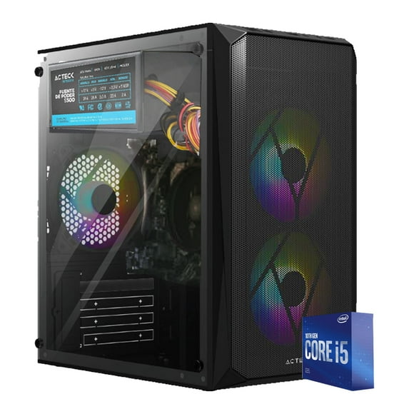 Computadora Armada Intel Core I5 16gb Ram 960Gb SSD Gabinete RGB